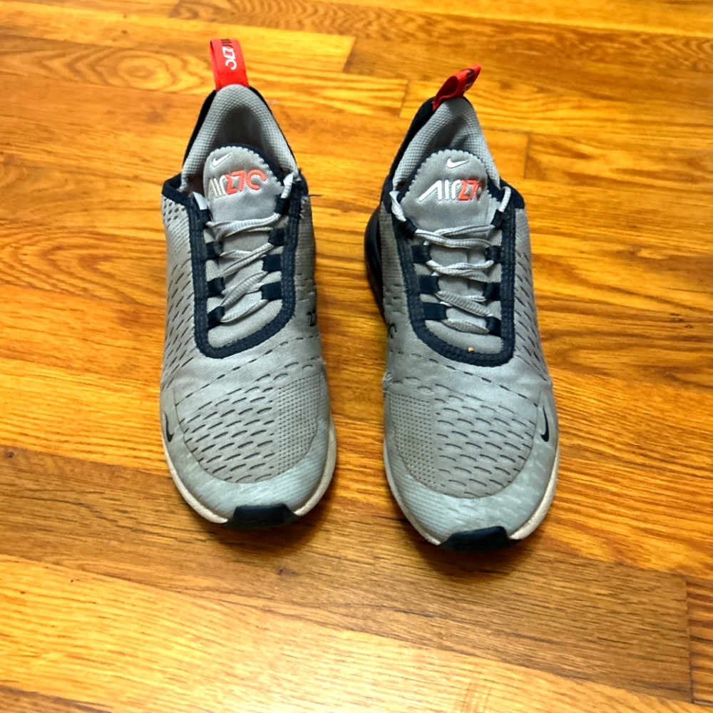 Nike Air Gray and Black Sneakers